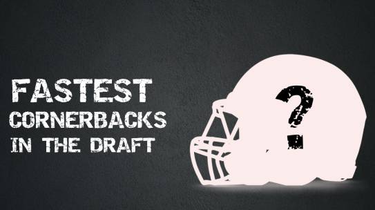 Fastest Cornerbacks | 2024 NFL Draft