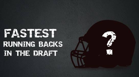 Fastest Running Backs | 2024 NFL Draft
