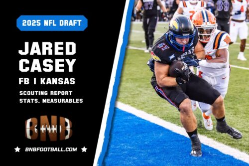 Read more about the article Jared Casey NFL Draft Scouting Report