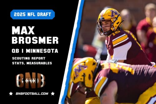 Max Brosmer NFL Draft Scouting Report