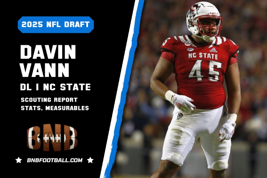 You are currently viewing Davin Vann NFL Draft Scouting Report